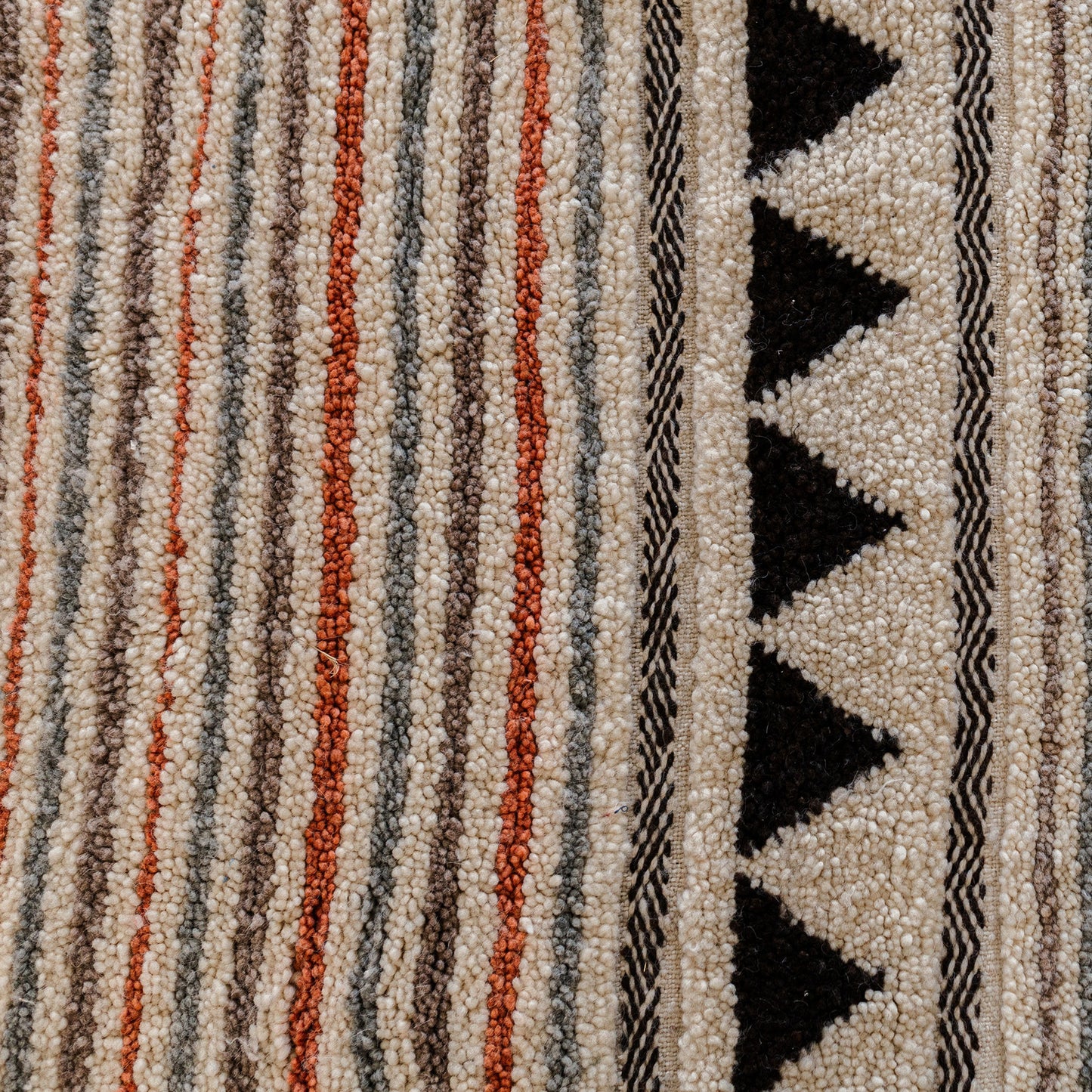 Colorful Azilal Runner Rug – Handmade Moroccan Wool Hallway Carpet with Berber Patterns