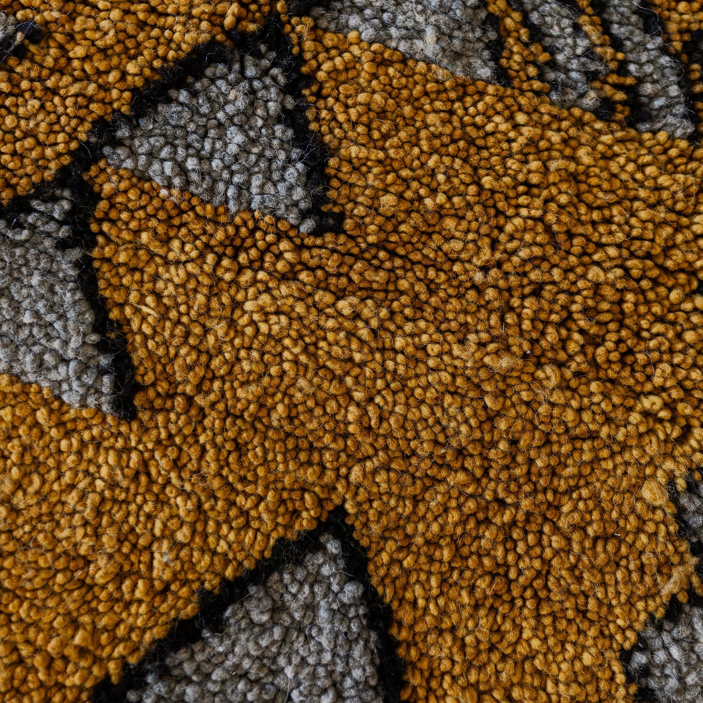 Yellow Azilal Rug – Authentic Handmade Moroccan Wool Carpet