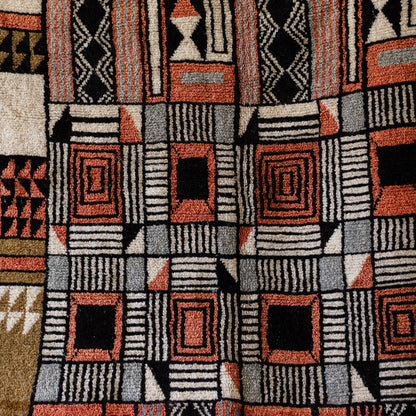Colorful Azilal Rug – Large Handmade Moroccan Wool Carpet with Geometric Berber Patterns