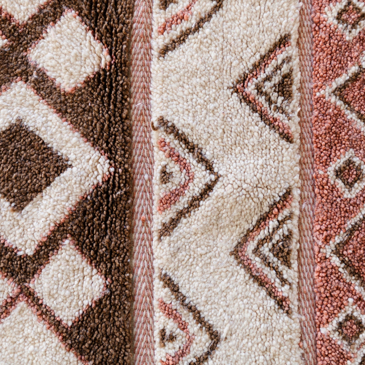 Authentic Handmade Moroccan Wool Carpet